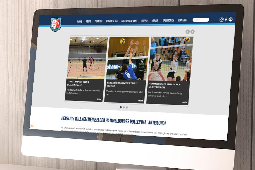 Screen TVDJK Hammelburg - Volleyball